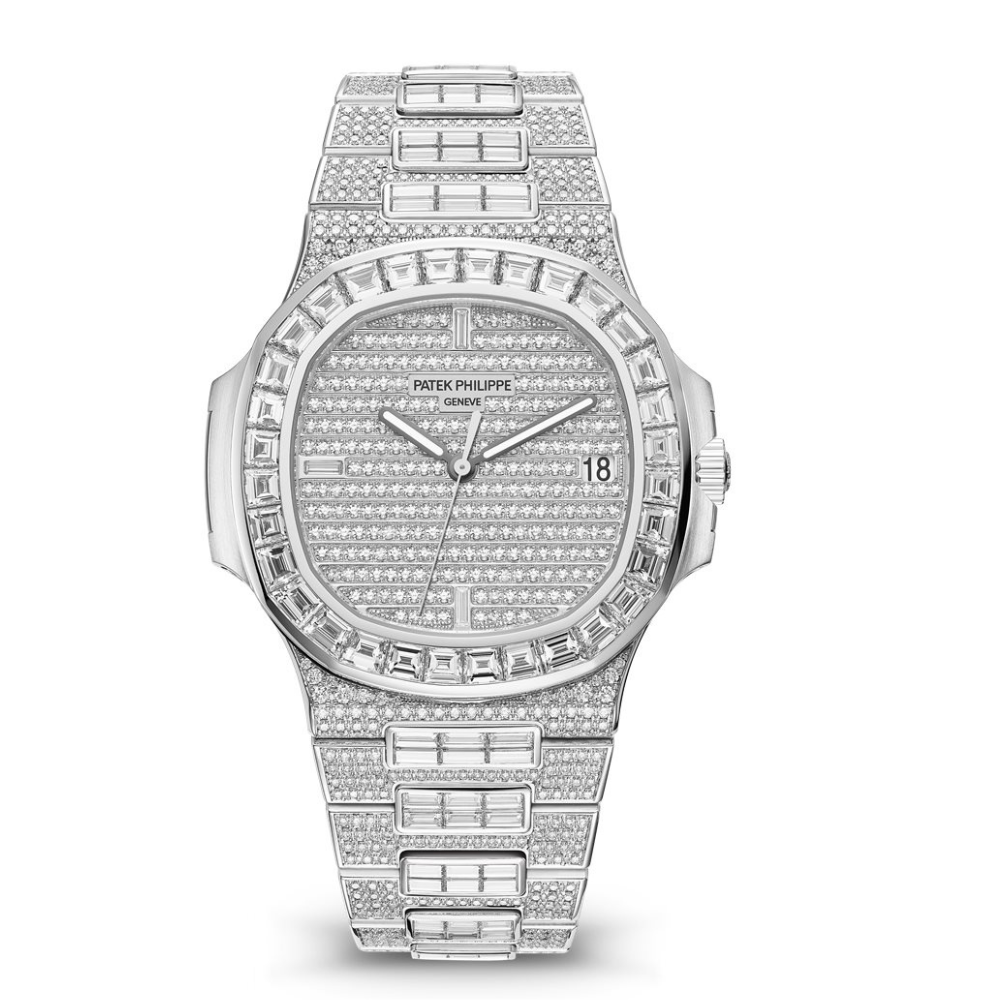 Nautilus Diamond White Gold